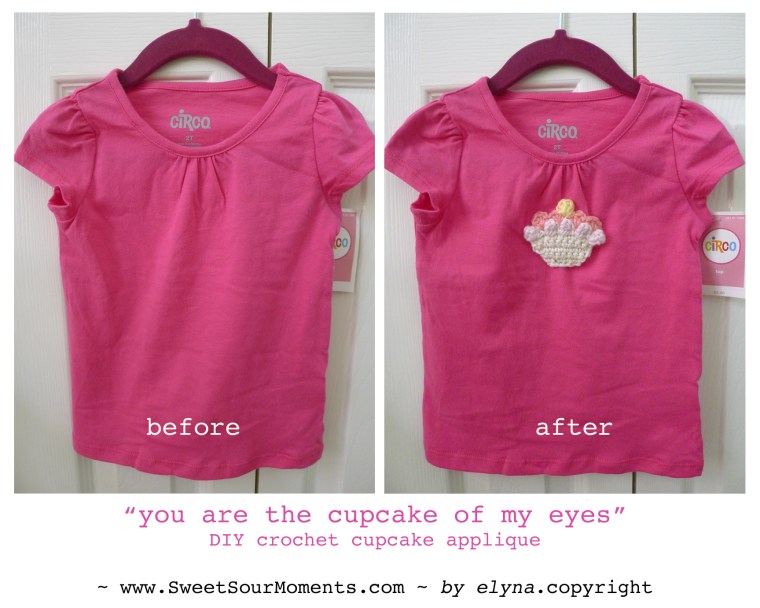 cupcake applique