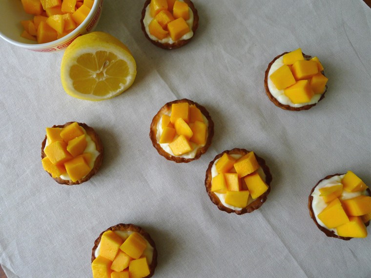 lemon tartlet with mango 4