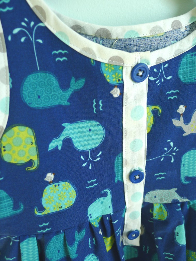 Blue Whales dress 3